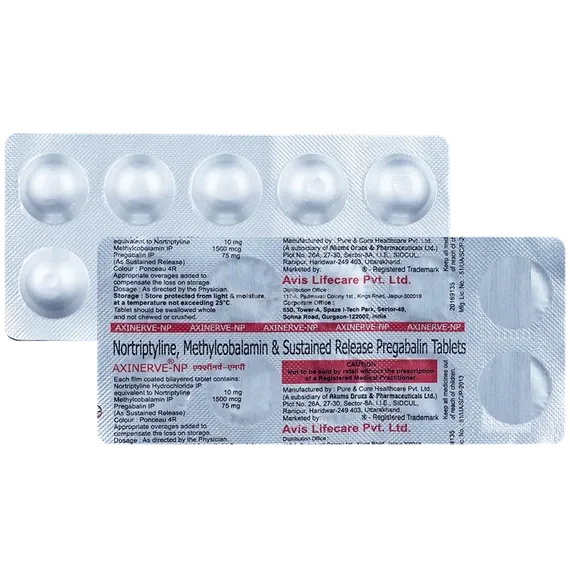 axinerve np tablet 10's